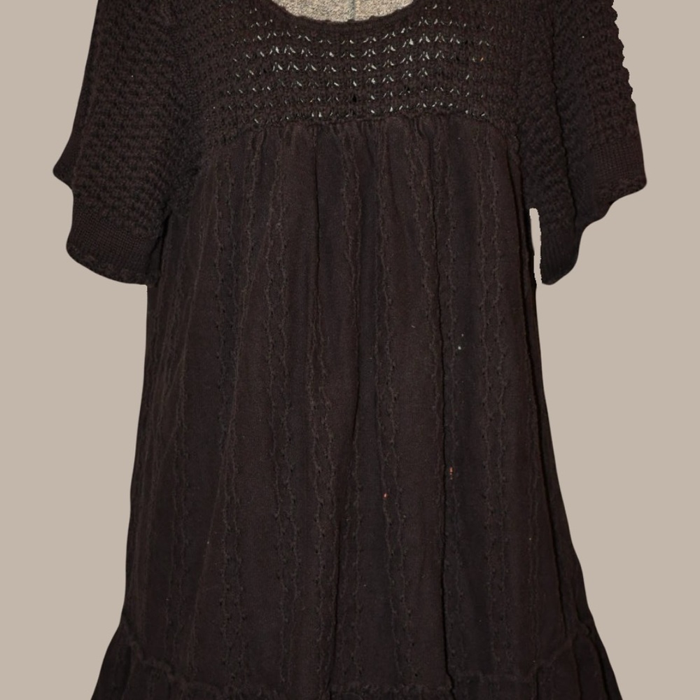 RXB Brown Babydoll Sweater